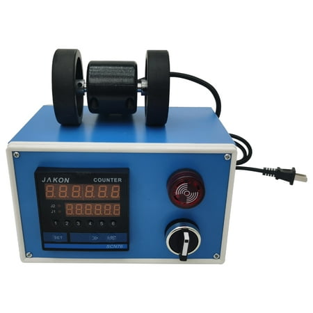 

Techtongda Double wheel Roller Type Digital Meter Length Counter Meter Wheel Roll Length Measuring Meter