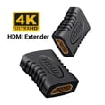 thumbnail image 2 of 4K HDMI Extender Female to Female Converter Extension Adapter for Monitor Display Laptop PC TV, 2 of 7