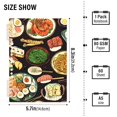 thumbnail image 3 of Haosy Noodle Sushi Prawns Notebooks 1-subject Journal 60 Sheets A5 College Ruled Paper Detachable Ring 8.3"x5.7", 3 of 8