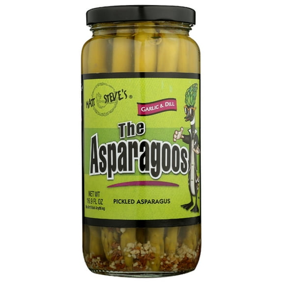 The Asparagoos Garlic & Dill 16 oz (Pack of 12)
