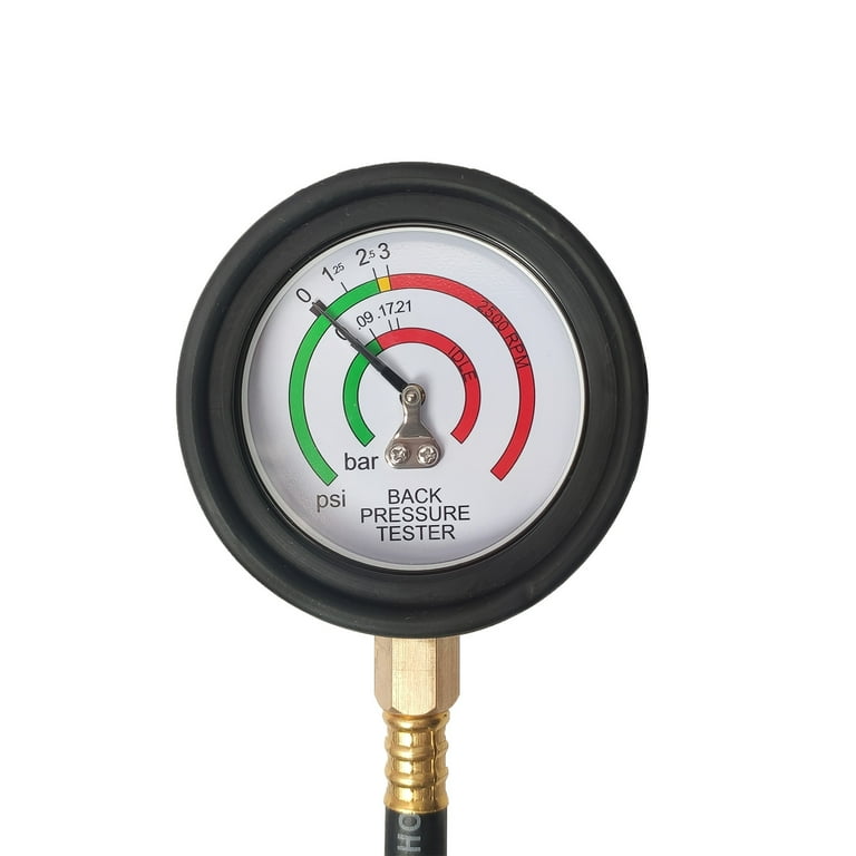 ZPAQI Diagnostic Tool Exhaust Back Pressure Tester Set Car Exhaust
