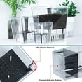 thumbnail image 2 of Juego de Macetas con Autorriego, Paquete de 6 Macetas con Autorriego de 5 Pulgadas para Plantas de Interior, Maceta Transparente con Profundidad para Plantas Araña, 2 of 5