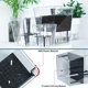 thumbnail image 2 of Juego de Macetas con Autorriego, Paquete de 6 Macetas con Autorriego de 5 Pulgadas para Plantas de Interior, Maceta Transparente con Profundidad para Plantas Araña, 2 of 5