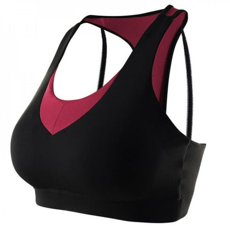 

Sports Bra Gathered Running Fitness Beauty Back Underwear Vest Style Yoga Large