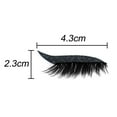 Clear Band Eyelashes 20 Pairs 3d Lashes Natural False Thin Lashes Y