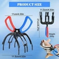 2PCS Upgrade 3 Claw Fish Gripper, Metal Fishing Pliers Gripper Fish ...