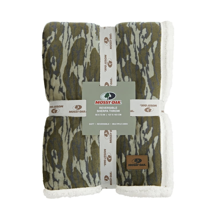 Mossy Oak Throw Blanket, 50" x 72" - Printed