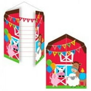 Creative Converting 895506 Farmhouse Fun - Invitation, Gatefold - Case of 48