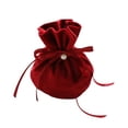 thumbnail image 2 of SPRING PARK Velvet Bags Gift Drawstring Pouch for Jewelry Party Wedding Favor Party Festival Candy Bags, 2 of 7