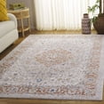 thumbnail image 2 of SAFAVIEH Scarlett Clara Medallion Area Rug, Beige/Ivory Rust, 9' x 12', 2 of 10