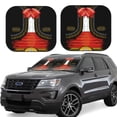 thumbnail image 1 of Fotbe CHARRO SUIT Juego de 2 Piezas de Parasoles para Parabrisas | Bloqueador Solar para Auto | Accesorios Plegables para Protección Solar Interior-Medium, 1 of 6