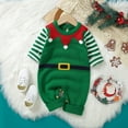 thumbnail image 2 of Vedolay Baby Girls Bodysuits Girl Cotton Long Sleeve Bodysuits 2023 Green,80, 2 of 5