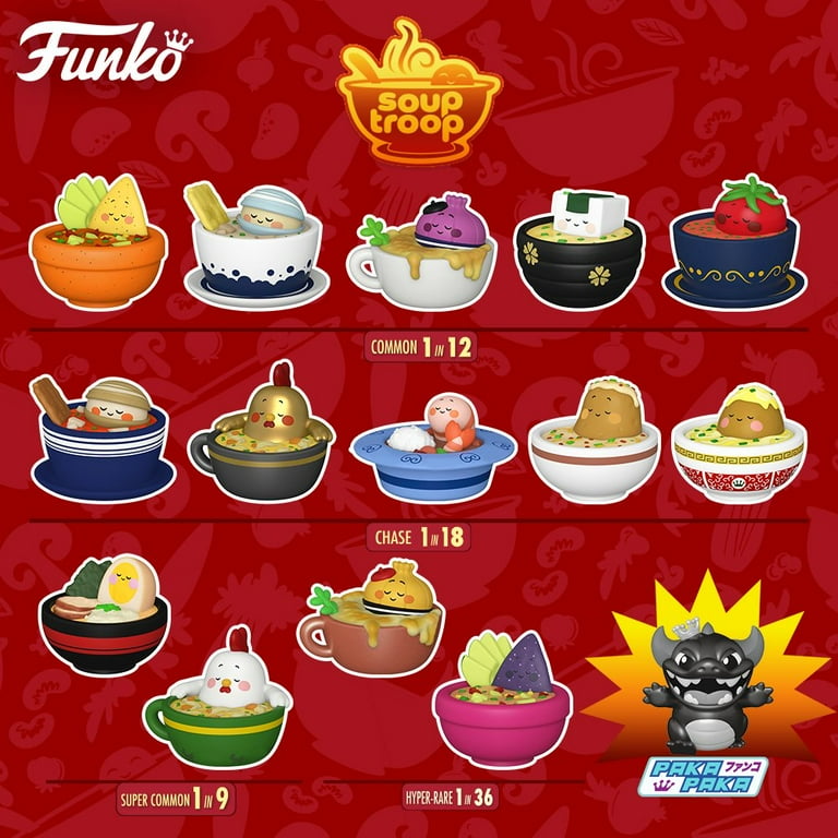 Funko Vinyl Figures Paka Paka Soup Troop Clam Chowder Chase
