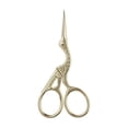thumbnail image 1 of Tijeras de grúa de acero inoxidable retro, tijeras de té, tijeras de bordado, tijeras de hilo, tijeras para recortar cejas en casa, tijeras de oro rosa, 1 of 6
