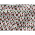 thumbnail image 4 of oneOone Viscose Jersey White Fabric Merry Christmas Quilting Supplies Print Sewing Fabric By The Yard 60 Inch Wide, 4 of 5