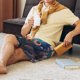 thumbnail image 5 of Balery Underwater Plant Octopus Pantalones cortos de pijama de punto de algodón para hombre con cinturilla y bolsillos-Small, 5 of 6