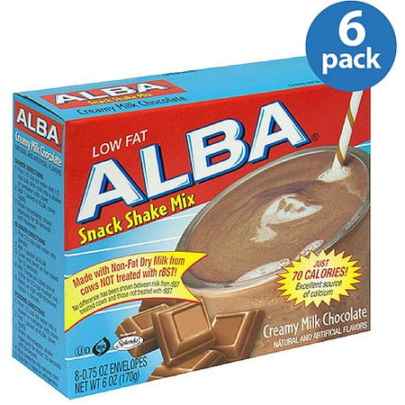 Alba Low Fat Chocolate Shake Mix
