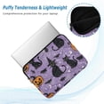 thumbnail image 2 of FORMRS 15-15.6 inch Laptop Sleeve Case Soft Carrying Quilted Computer Bag Cover, Halloween Cats, 2 of 7