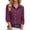 A1_Brick Red, variant on WTXUE Linen Button Down Shirt Basic Shirts Loose Tops Lapel Collar Button Down Loose Shirts Long Sleeve Blouses Tunic Shirts Casual Blouses Work Tops Business Casual Outfits Blackish Green L