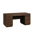 thumbnail image 3 of Sauder Englewood Engineered Wood Executive Desk in Spiced Mahogany, 3 of 13