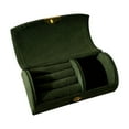 thumbnail image 2 of yuksok Jewelry Box Decorative Box Jewelry Case for Necklaces Brooches Stud Earrings Dark Green, 2 of 9