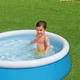 thumbnail image 6 of H2OGO! 5' x 15" Inch My First Fast Set Inflatable Ring Kiddie Swimming Pool, 6 of 8