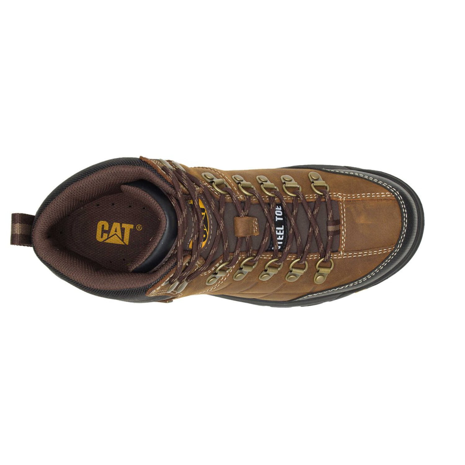 Caterpillar Threshold Waterproof Steel Toe Work Boot Men 