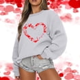 thumbnail image 1 of Birdeem Mode Femmes Décontracté Manches Longues Col Rond Imprimé Blouse Chandail pour Dames, 1 of 12