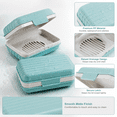 thumbnail image 5 of 2 Pack Blue Travel Soap Case with Lid, Waterproof Leak Proof Bar Soap Holder, Portable Durable Soap Container for Camping, Travel, Gym & Outdoor Use, 5 of 5