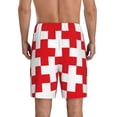 thumbnail image 6 of KLL Red Cross 1 for Men's 1-Pack Shorts,Sleep Pajama Shorts for Men Soft Pj Shorts Men's Pajama Bottoms Sleepwear -3X-Large, 6 of 7