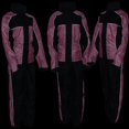 thumbnail image 2 of NexGen SH222201 Ladies Black and Pink Oxford Water Proof Rain Suit X-Large, 2 of 9