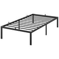 thumbnail image 6 of Yesurprise Metal Twin Platform Bed Frame, 14 inch Modern Industrial Bed Frame with Steel Slat Support, 6 of 8