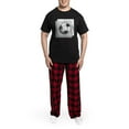 thumbnail image 5 of CafePress - Soccer Ball Men's Dark Pajamas - Men's Dark Loose Fit Cotton Pajama Set, 5 of 7