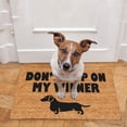 thumbnail image 5 of HomeDM Funny Doormat Personalized Doormats Indoor Outdoor Entrance Floor Mat Home Welcome Front Door Mat Non Slip Rubber Backing Christmas Decorations Floor Mat, 5 of 8