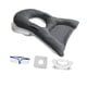 thumbnail image 2 of Almohada boca abajo cómoda almohada ergonómica boca abajo cojín facial soporte para el cuello para Gris, 2 of 9