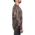 thumbnail image 3 of Men's Long Sleeve Camo Tee Hunting Performance Shirt by Mossy Oak, Sizes S-3XL, 3 of 6