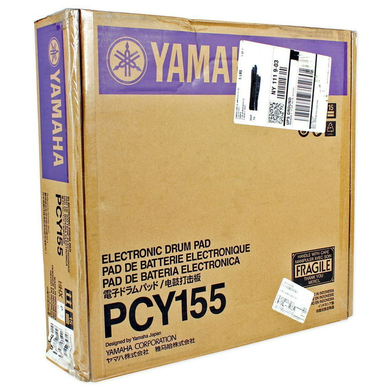 Yamaha PCY155 3-Zone Electronic Cymbal Pad - Walmart.com
