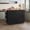 A-Black, variant on CBJCBJ 50.4" Kitchen Island with Storage, Wood Top Cart with Drop Leaf and Wheels, Gray