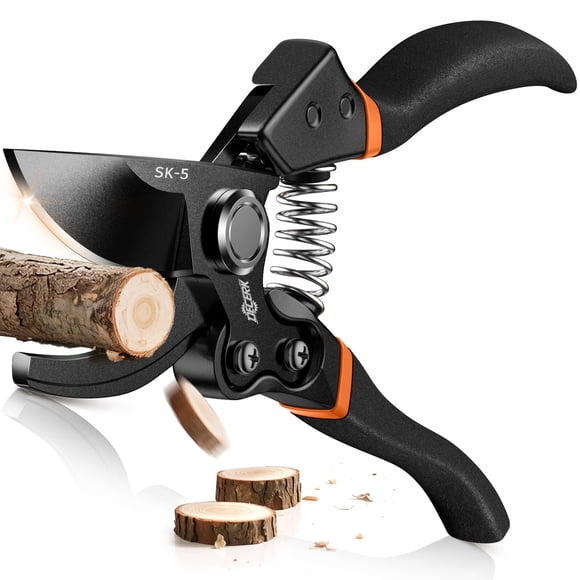 Tijeras de Podar Decerk 8.5" Hoja de Titanio Ergonómicas
