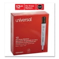 thumbnail image 5 of Universal Dry Erase Marker, Bullet Tip, Black, Dozen -UNV43681, Non-Toxic, 5 of 7