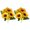 Z_Yellow4, variant on Fake Flowers Promotion Sale! Nomeni Artificial Sunflower Hangs Sunflower Ball Wedding Party Home Decoration Faux Sunflower Hangs, Home Decor Clearance Sale