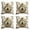 A, variant on 4PCS Christmas Throw Pillow Covers with Pocket Watch and Floral Tree Print Square Cushion Case for Sofa Bedroom Living Room Home
