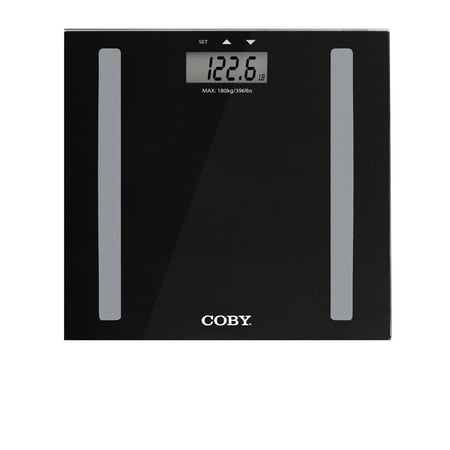 COBY Digital Body Analysis Bathroom Scale