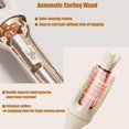 thumbnail image 2 of HUGFEGWE Rotating Curling Iron, Automatic Hair Curler Fast Heating Automatic Curling Iron with 4 Adjustable Temps for Hair Styling CJ25311-10267, 2 of 9