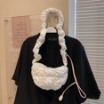 thumbnail image 1 of Bolsas cruzados ligeros para mujer, Bolsas plisados, Bolsas laterales, Bolsa de mensajero informal Likrtyny Para Estrenar, 1 of 6
