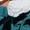 Blue, variant on Shorts for Women Running Swim Athletic Solid Color Wrinkle Cloth High Waist Pocket Shorts