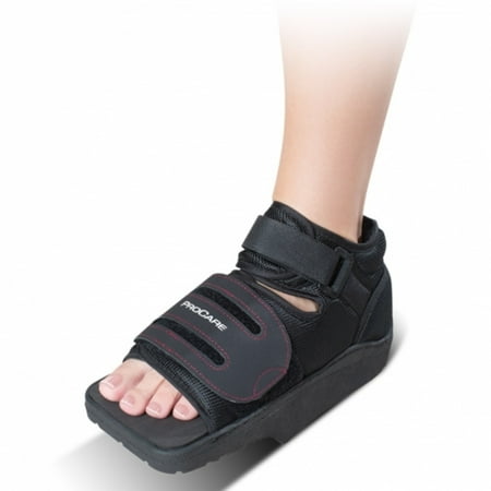 Darco OrthoWedge Black Post-Op Shoe Medium Removable Forefoot Closure OQ2B