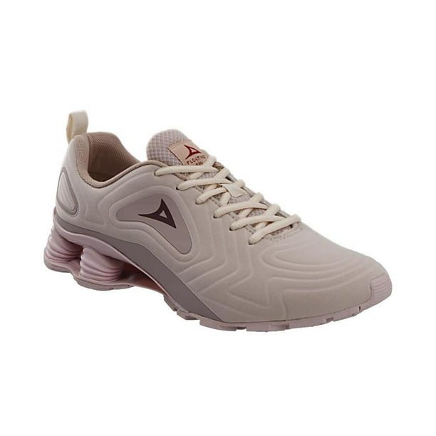 Tenis Pirma Mujer Deportivos Correr Gym Ligeros Soporte Rosa 26.5