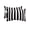 Black, variant on Pack of 4 Outdoor Lumbar Pillow Covers 11x16 Inch, Simple Black White Stripes Waterproof Throw Pillow Covers Set, Modern Stripes Indoor&Outdoor Decorative Cushion Cases for Patio Porch Car
