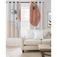 thumbnail image 2 of Boho Floral Blackout Curtains for Bedroom Living Room Darkening Curtains 96 Inches Long Nordic Contemporary Minimalist Clean-lined Window Curtain 2 Panels Set Window Treatment Grommet Drapes 52"x96", 2 of 9